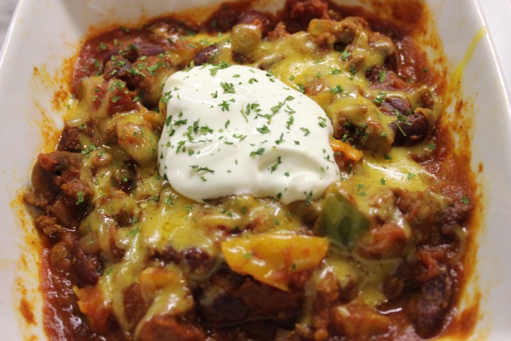 Turkey Chili….a “One Dish&nbsp;Dinner”