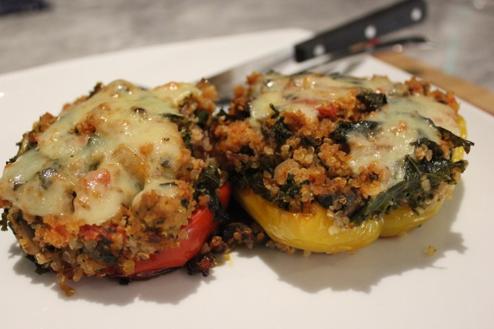 Stuffed Peppers with Quinoa and&nbsp;Kale
