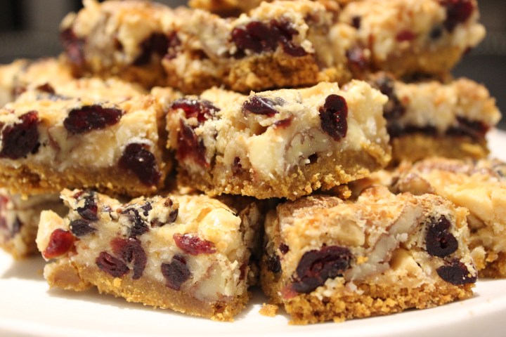 Coconut Cranberry Bars