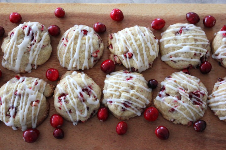 Cranberry Christmas Cookies