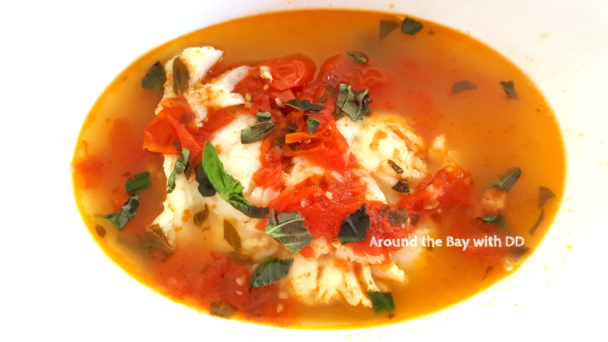 Cod Filet Broth Cod in Spicy Tomato Broth – Around the Bay with DD
