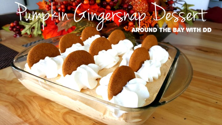 Pumpkin Gingersnap Dessert