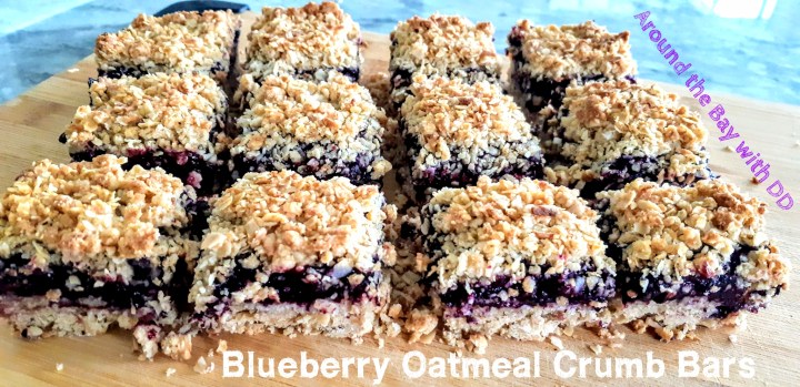 Blueberry Oatmeal Crumb&nbsp;Bars
