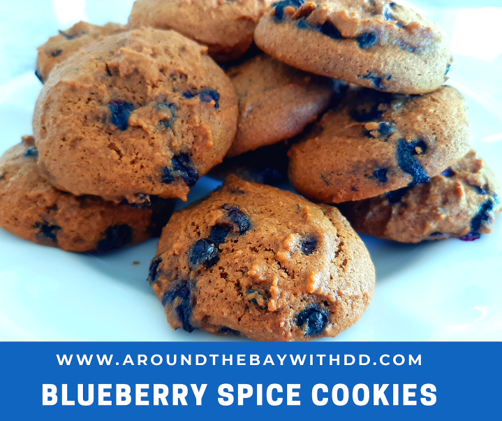 Blueberry Spice Cookies